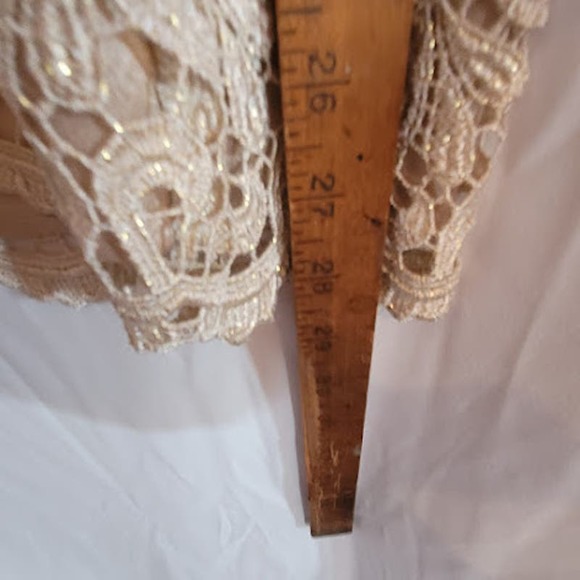 Marina dress- gold lace - size 8 - Picture 8 of 8